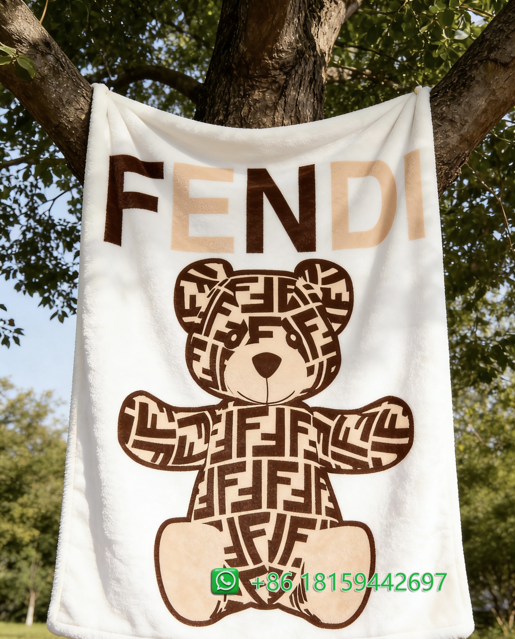 Fendi Throw Blankets